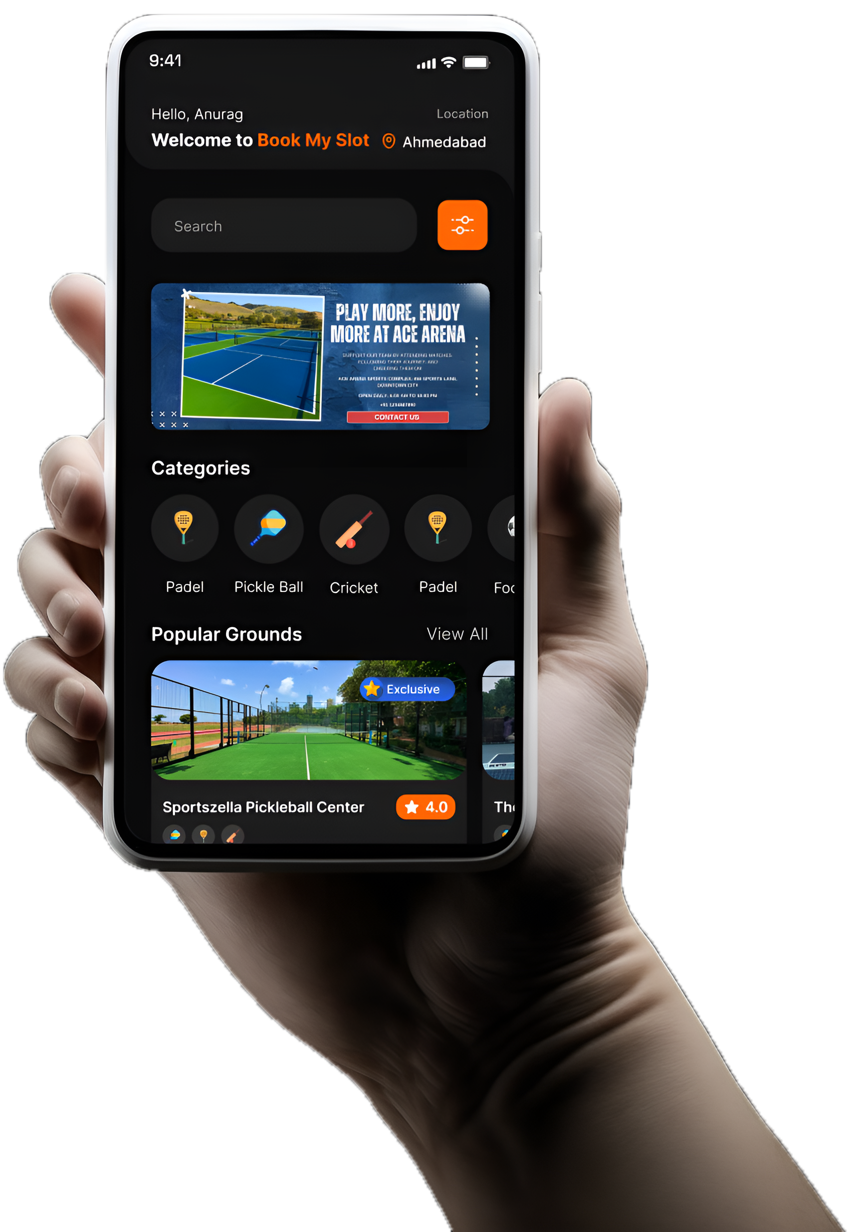 Sport Court Booking